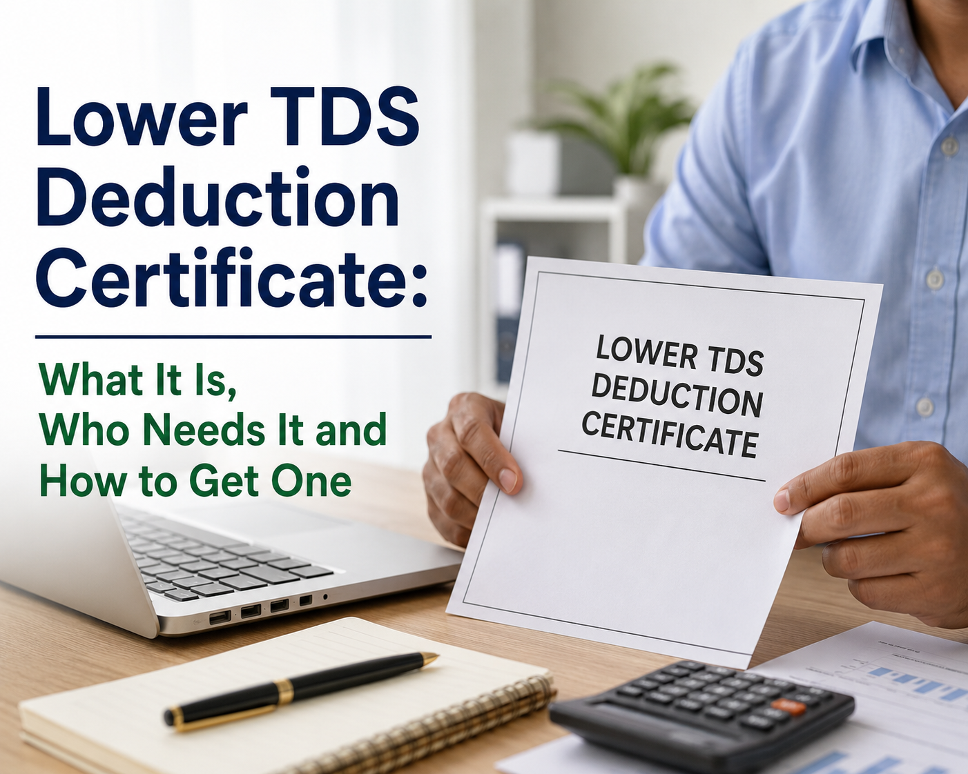 Lower TDS Deduction Certificate: What It Is, Who Needs It And How To Get One
